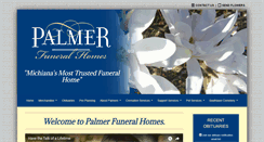 Desktop Screenshot of palmerfuneralhomes.com